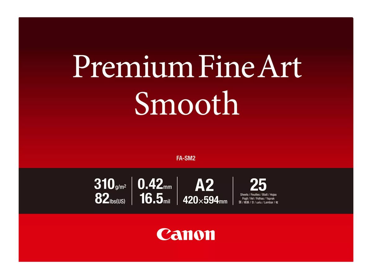 CANON FA-SM2 A2 25Sheets Premium Fine Art Smooth Paper