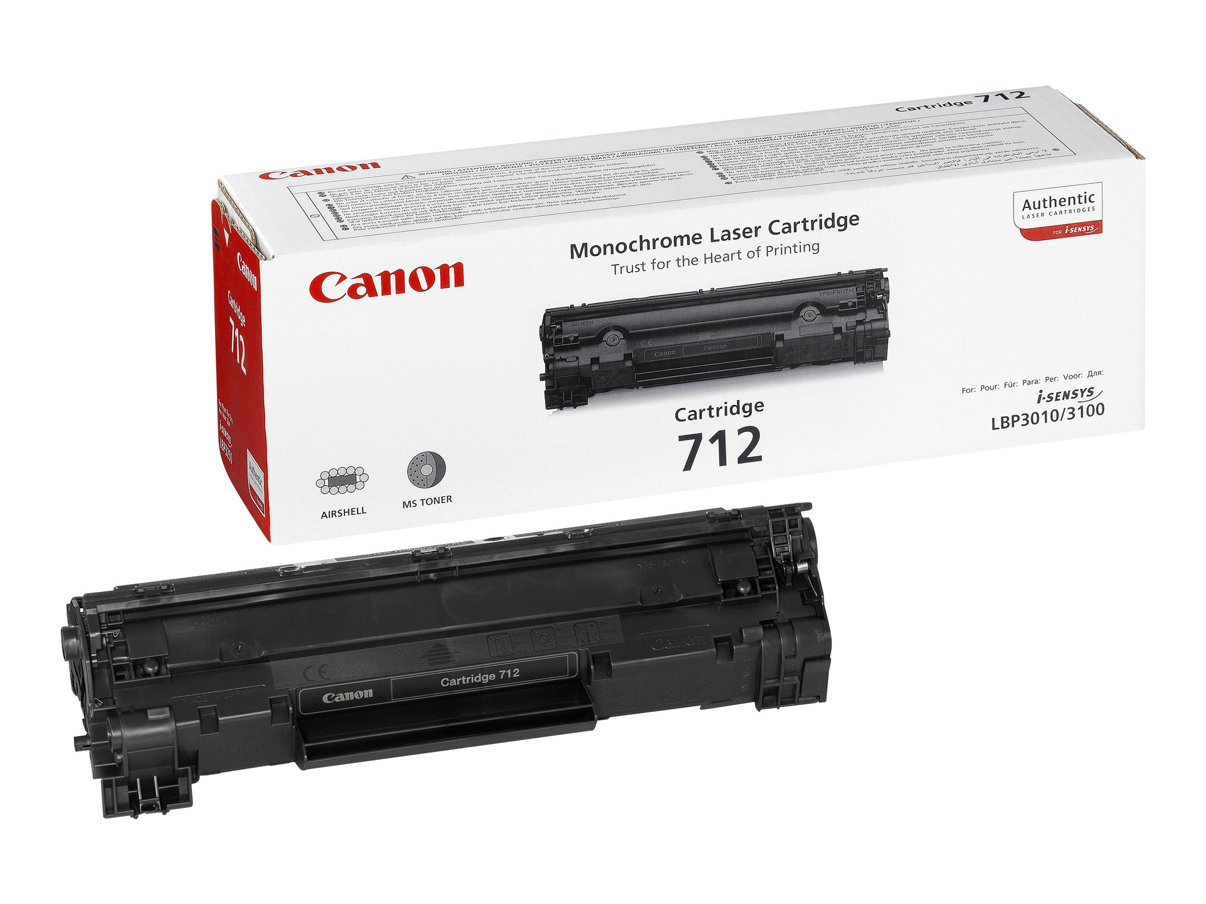 Toner/712 LBP Cartridge BK