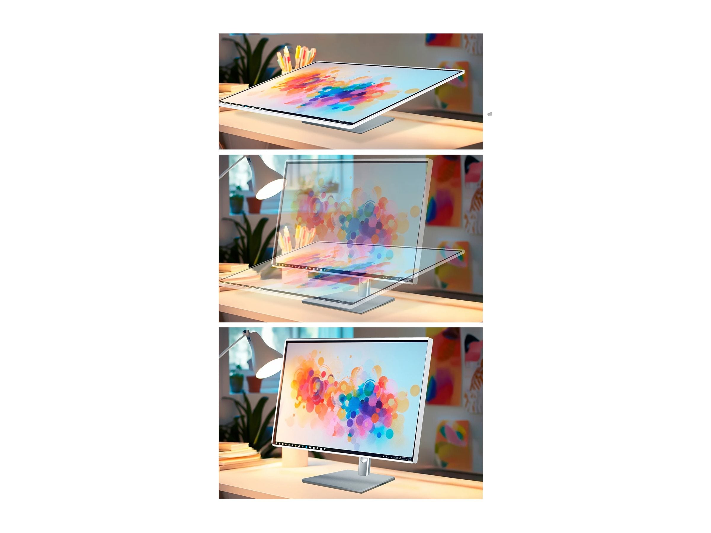 JAPANNEXT - Écran LCD Tactile - 27p - 2560x1440 QHD 75 Hz - IPS - 8 ms - Inclinable - Hauteur réglable - Pivotant - Garantie 3 ans