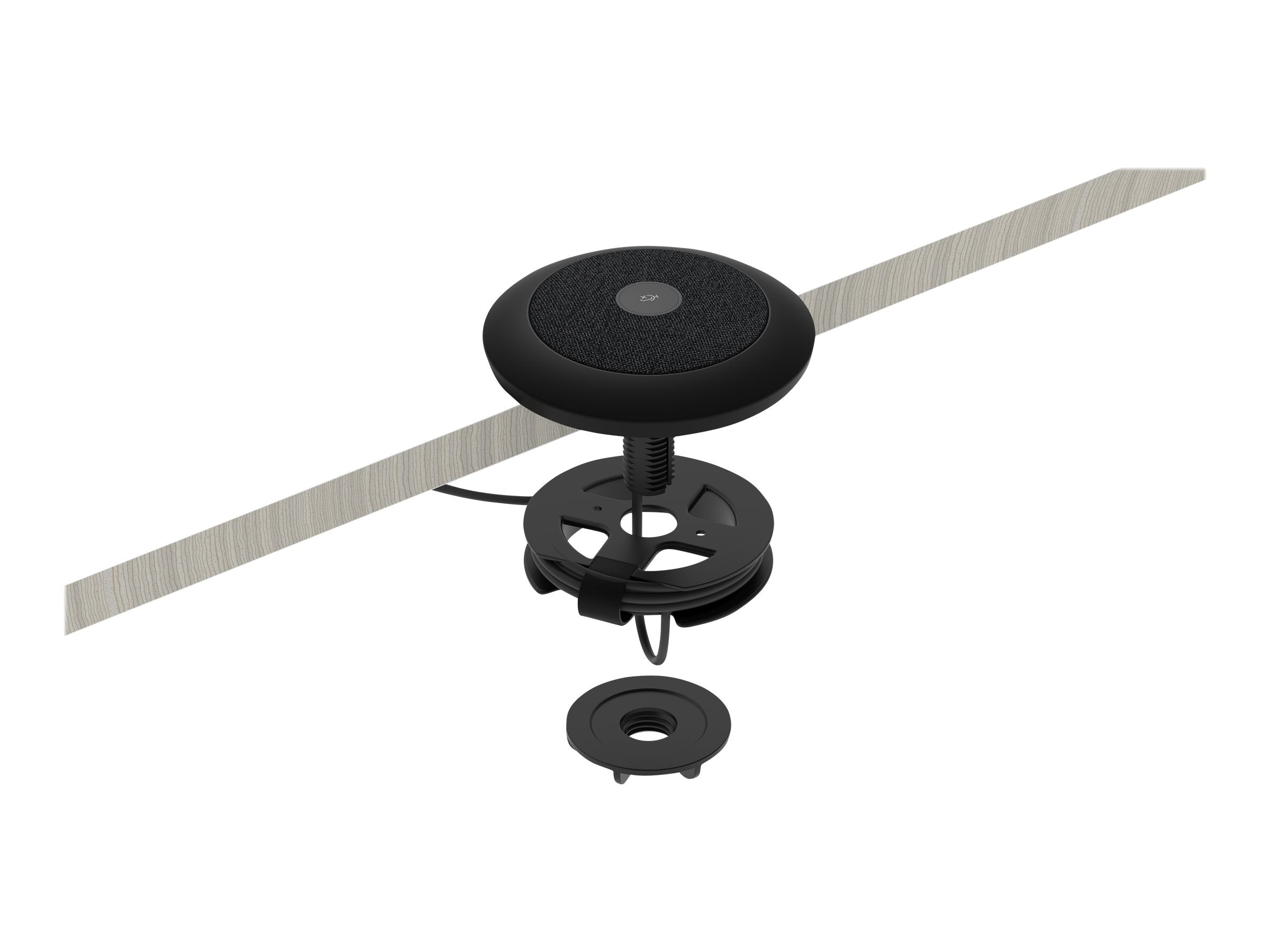 LOGITECH Rally Mic Pod Mount Microphone desktop mount matte black for LOGITECH Rally Rally Plus