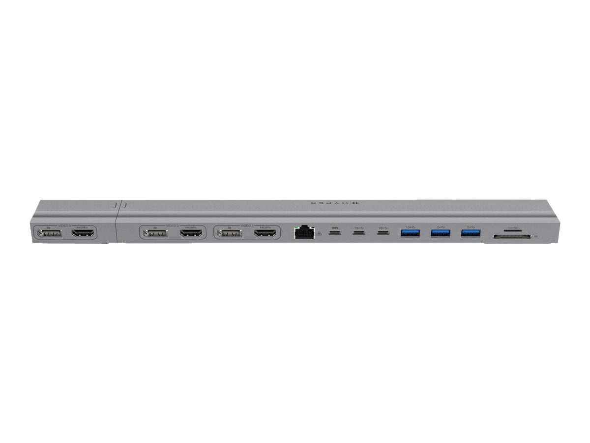 TARGUS HyperDrive Triple-4K Docking - For Intel & M1/M2 Pro/Max MB Pro