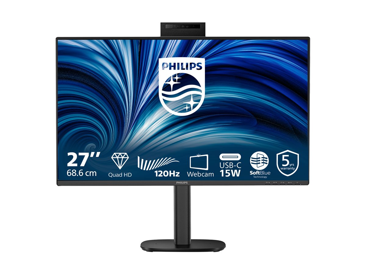 PHILIPS 27p 2560x1440 120Hz IPS Flat H/A 150 MM SoftBlue Technology Smart Link Sync Second Screen Harmony TUV EyeSafe USB