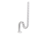 FELLOWES Cable tube 130cm with weighted base plate White