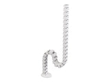 FELLOWES Cable tube 130cm with weighted base plate White