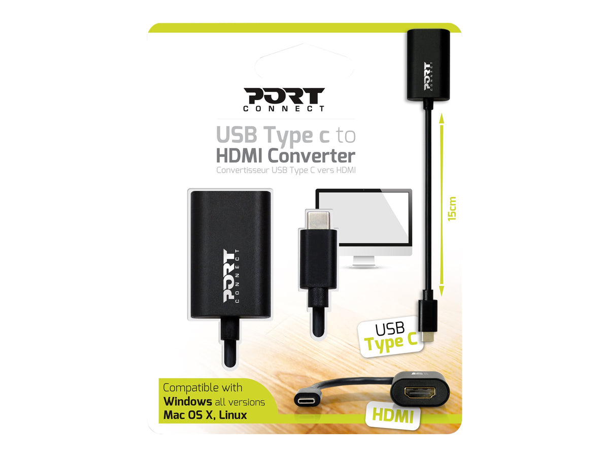 PORT DESIGNS CONVERTER TYPE C TO HDMI