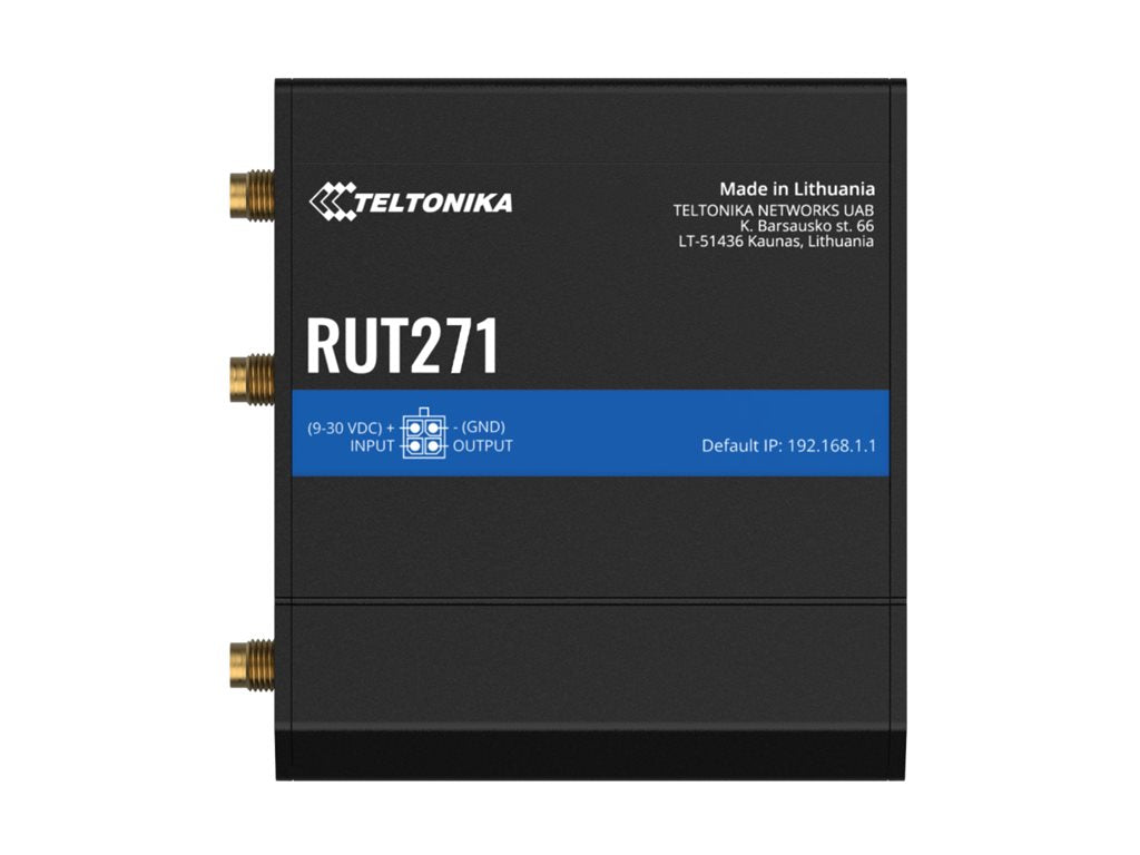 TELTONIKA NETWORKS RUT271 Redcap 5G/4G/LTE WiFi Router