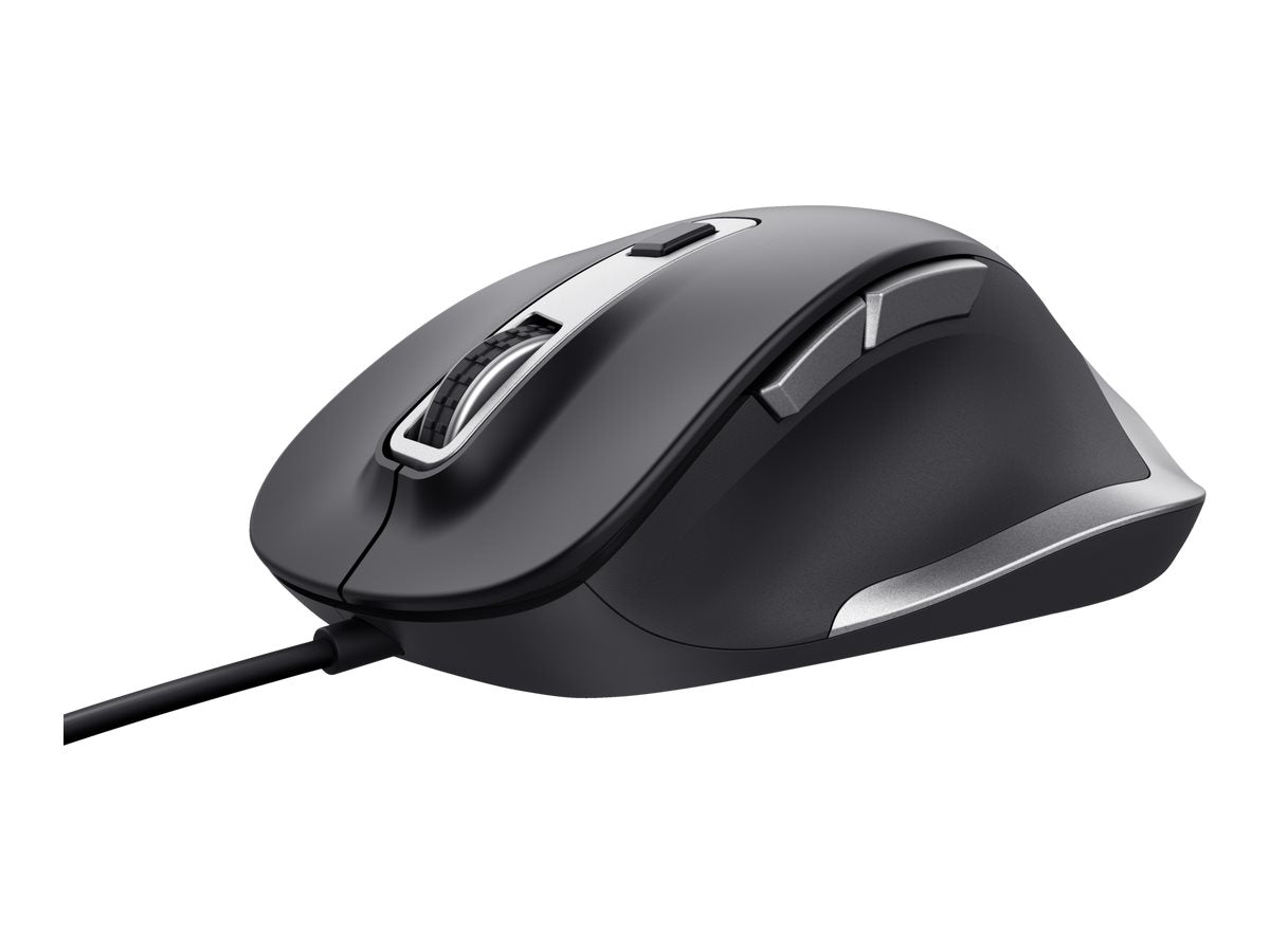 TRUST Souris filaire FYDA ECO - Noire