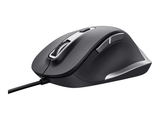 TRUST Souris filaire FYDA ECO - Noire