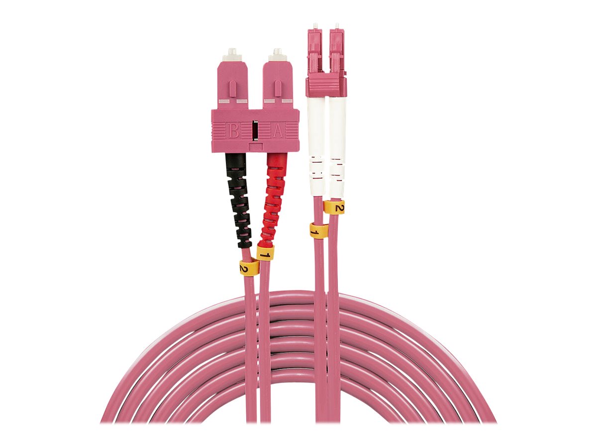 LINDY Optic Cable LC/SC OM4 3m 50/125 Multimode