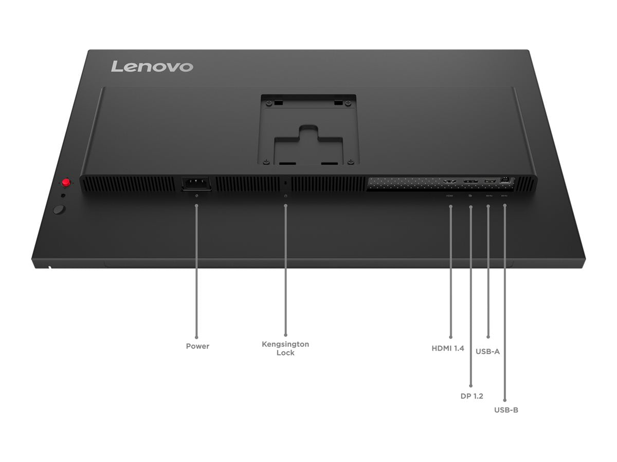 LENOVO ThinkVision T27Q-40 LED Écran 27p 2560x1440 QHD 120Hz IPS 350cd/m2 1500:1 DisplayHDR 10 4ms HDMI DisplayPort