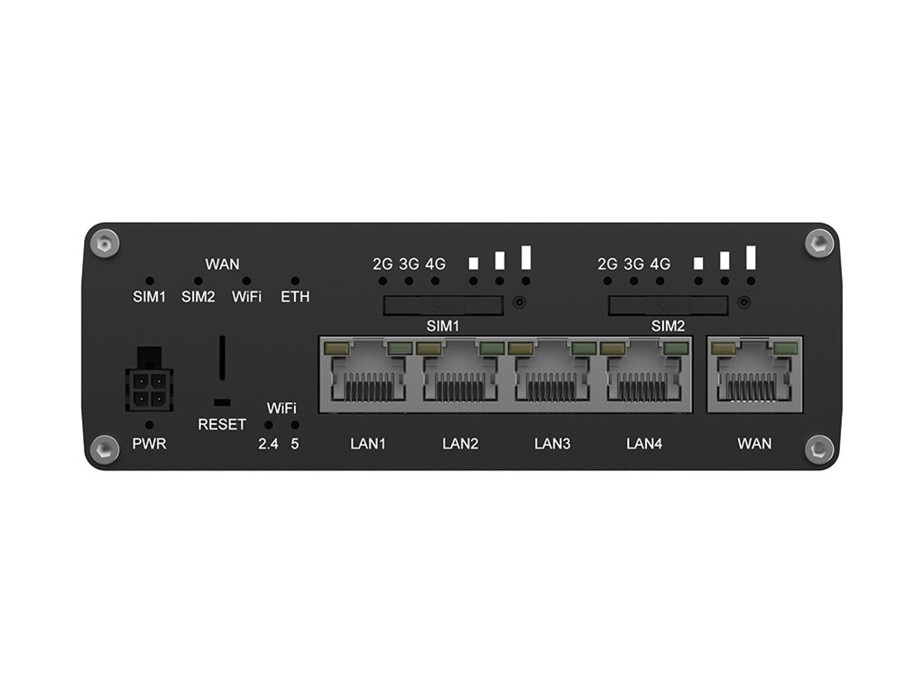 TELTONIKA NETWORKS RUTC42 4G/LTE WiFi 6 EMEA EU Dual Modem Edge Router
