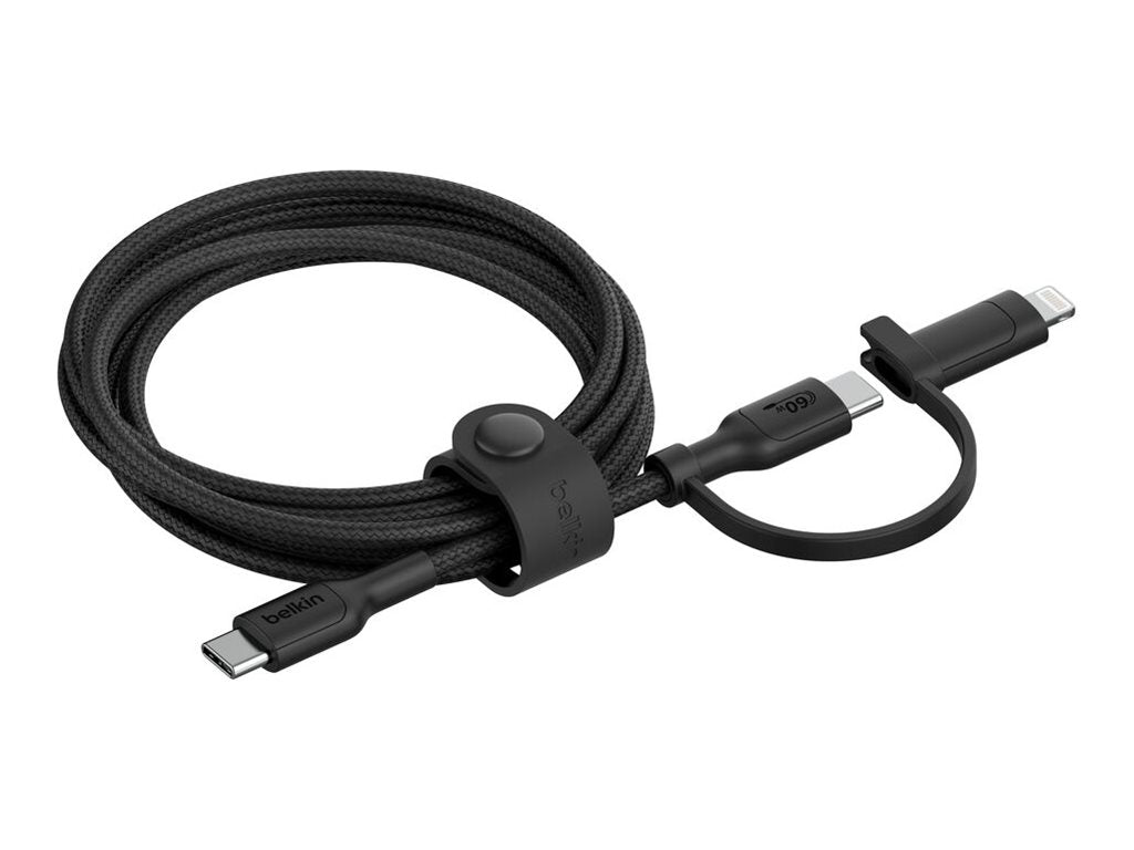 BELKIN 2-in-1 USB-C and LTG cable