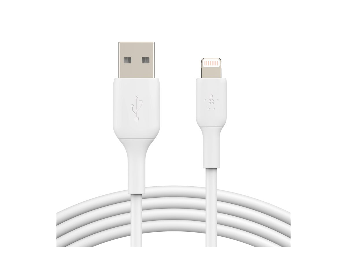 BELKIN BOOST CHARGE USB-A to Lightning Cable PVC 0.15M White