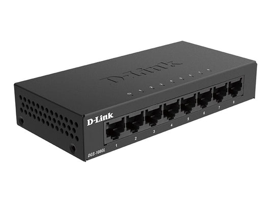 D-LINK 8-Port Layer2 Gigabit Light Switch without IGMP