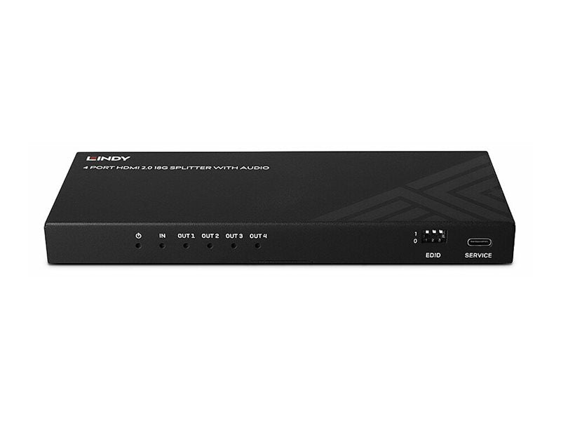 LINDY 4 Port HDMI 8K60 Splitter with Audio