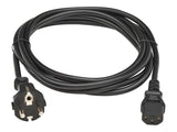 EATON TRIPPLITE PDU Power Cord C13 to Schuko CEE 7/7 - 10A 250V H05VV-F 3M Black