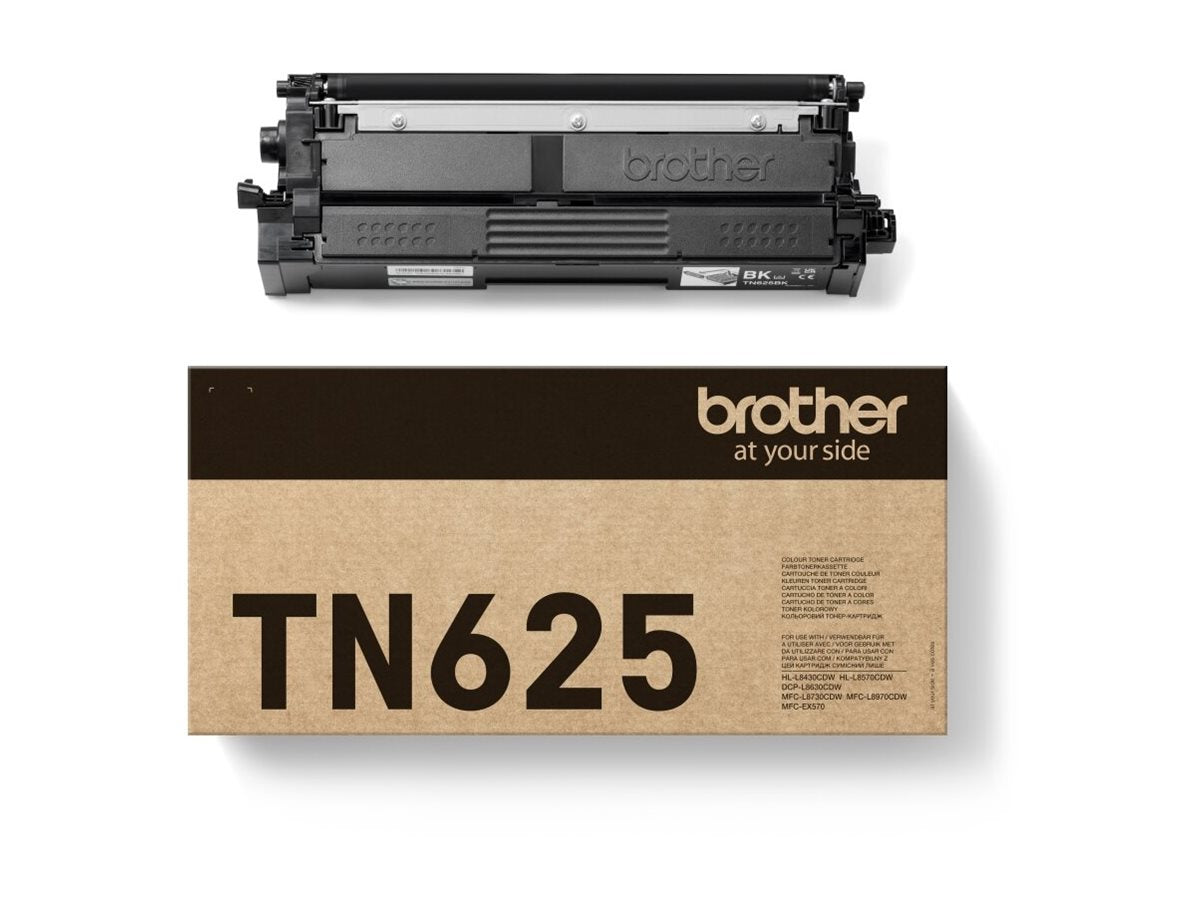 BROTHER TN-625BK Black Toner Cartridge 3.0K pages