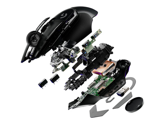 LOGITECH G G502 X Mouse optical wired USB black