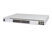 ALCATEL-LUCENT ENTERPRISE OS6560-24X4 GigE fixed chassis  24 RJ-45 10/100/1G BaseT 4 fixed SFP+ 1G/10G uplink/stacking ports
