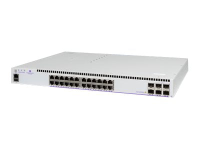 ALCATEL-LUCENT ENTERPRISE OS6560-24X4 GigE fixed chassis  24 RJ-45 10/100/1G BaseT 4 fixed SFP+ 1G/10G uplink/stacking ports