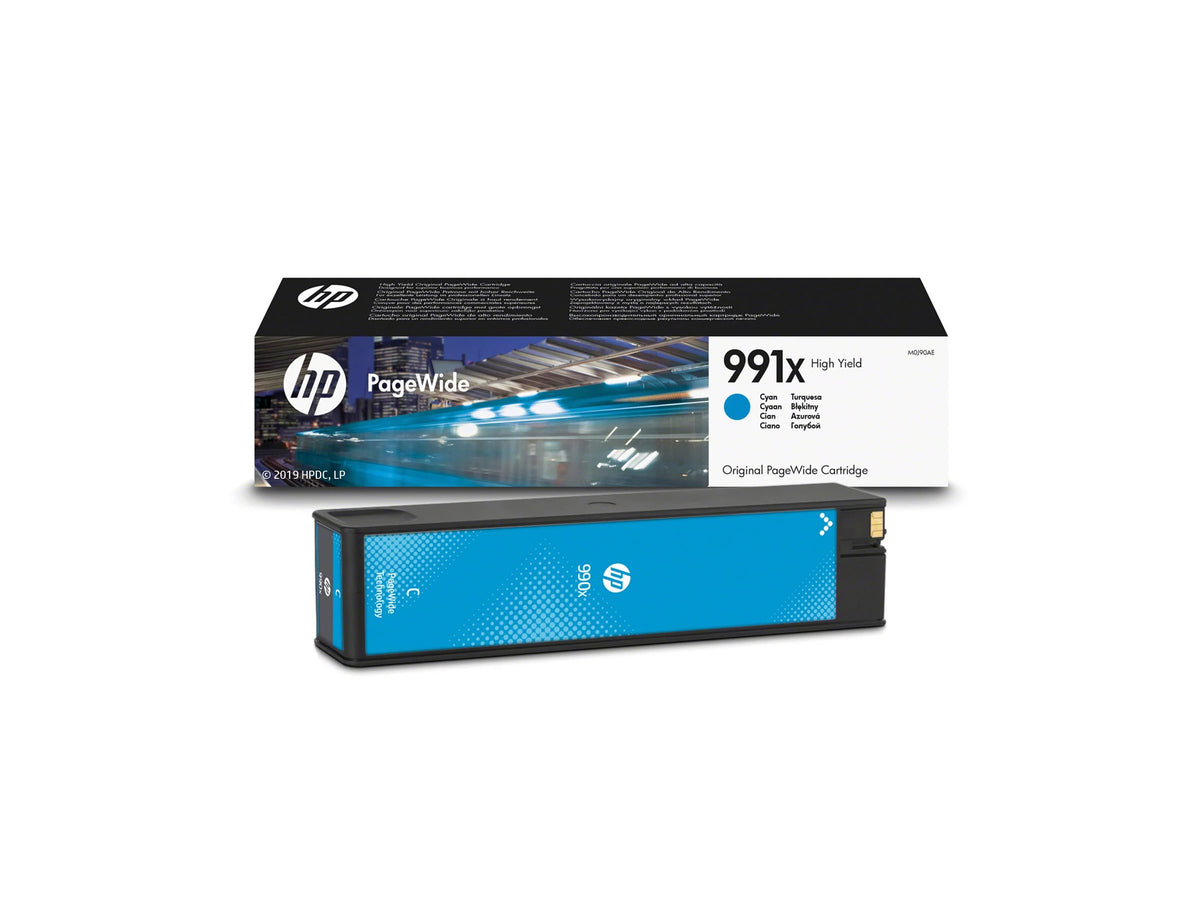 HP original PageWide 991X original Ink cartridge M0J90AE Cyan