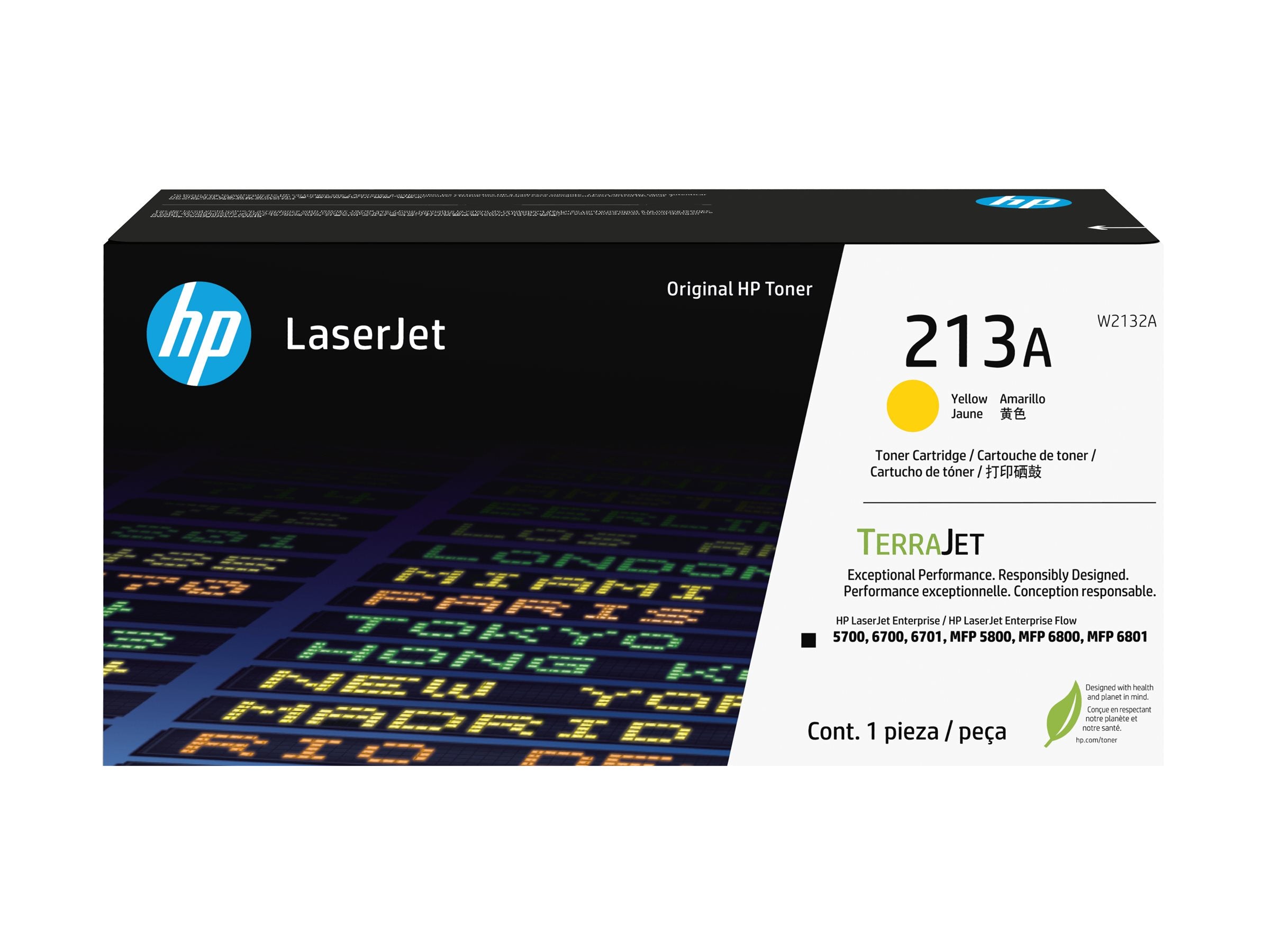 HP 213A Yellow Original LaserJet Toner Cartridge