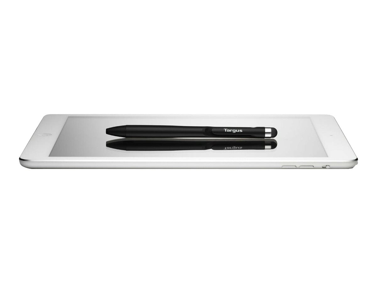 TARGUS AntiMicrobial 2-in-1 Pen Stylus Black