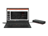 LENOVO ThinkPad Universal USB-C Dock - Station d accueil - USB-C - HDMI 2 x DP - GigE - 90 Watt - ThinkRed