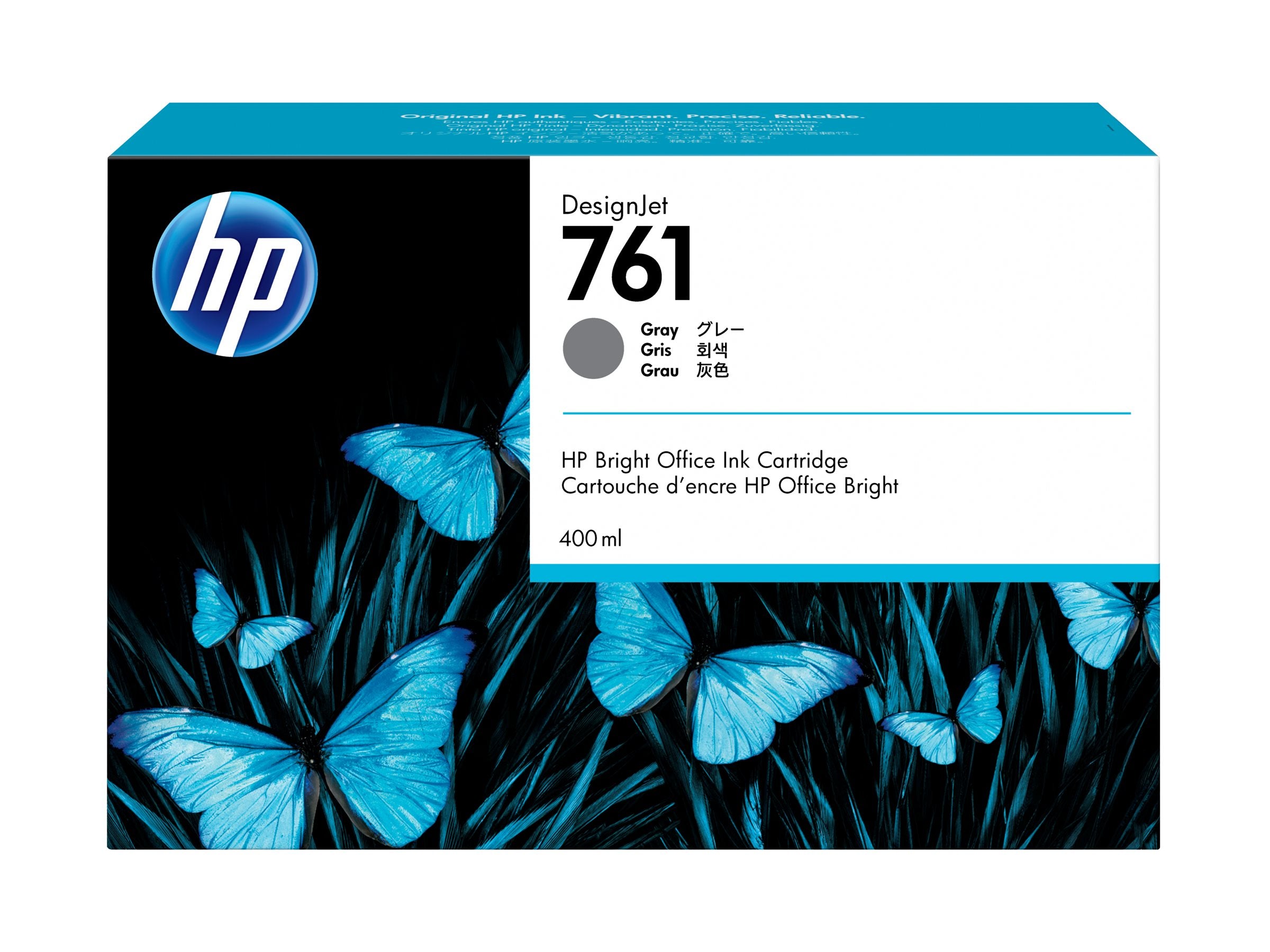 HP 761 original Ink cartridge CM995A grey standard capacity 400ml 1-pack