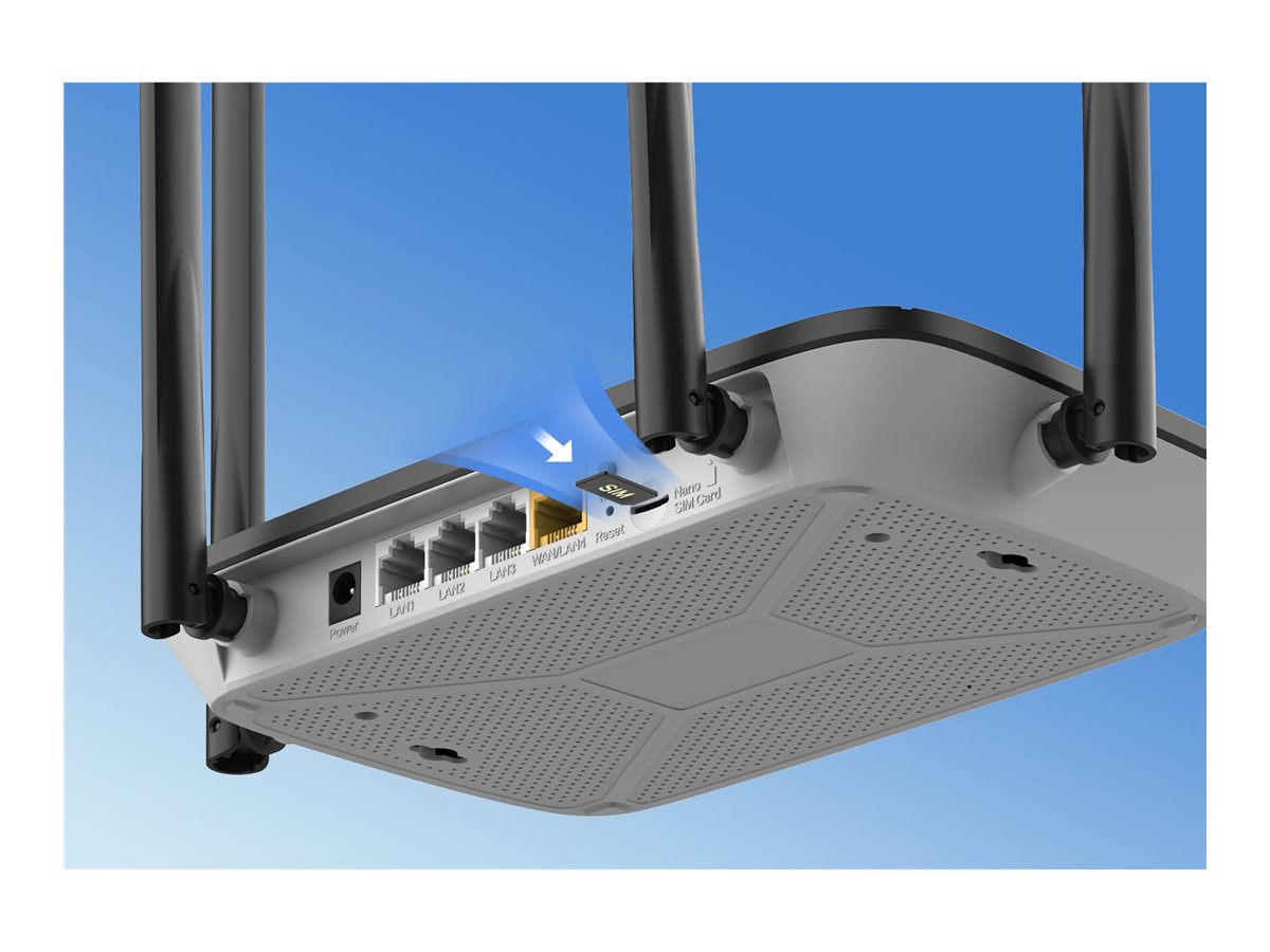 TP-LINK N300 Wi-Fi 4G LTE Router Build-In 150Mbps 4G LTE Modem