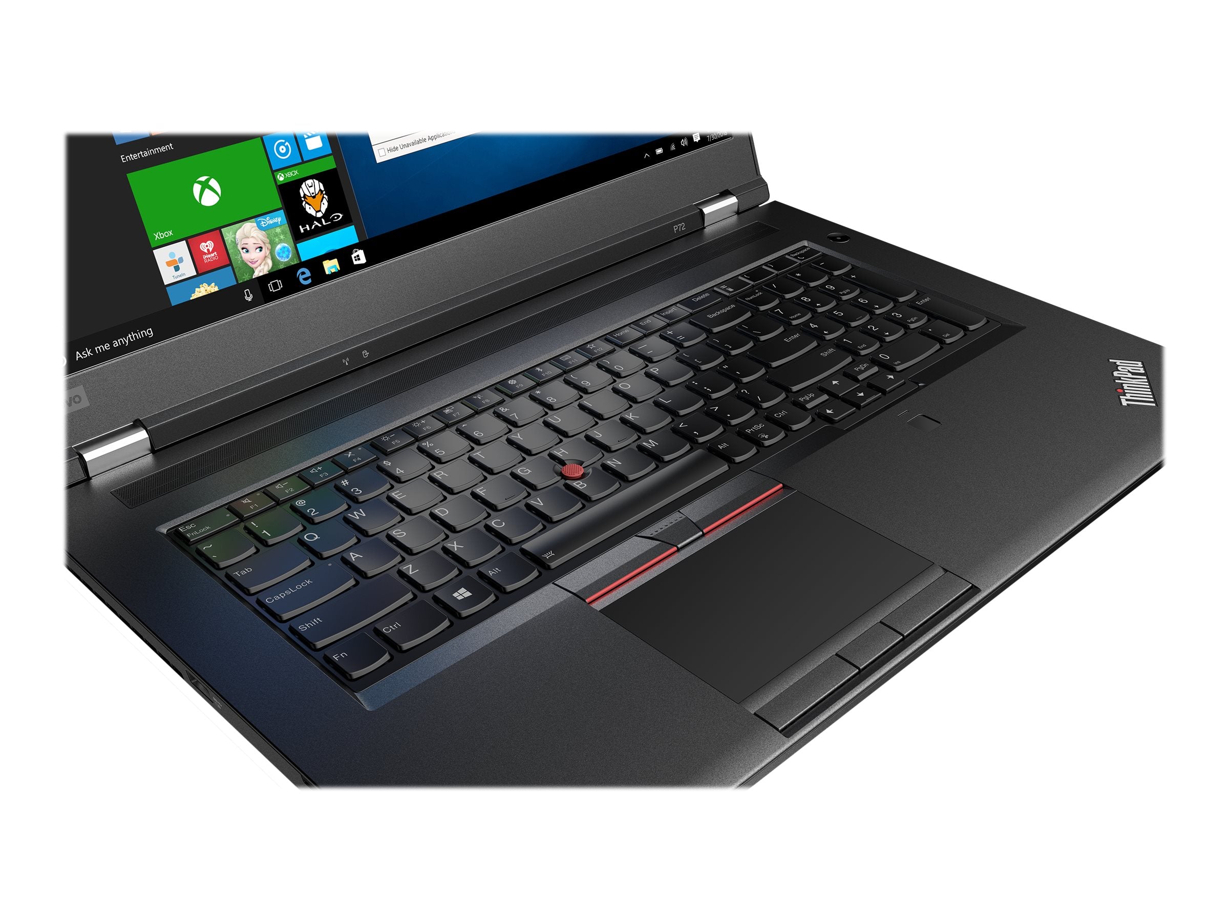 LENOVO ThinkPad - P72 - 17.3p FHD - Intel Core i7-8750H - W10Pro - 16Go RAM - 256Go SSD - P2000M 4Go