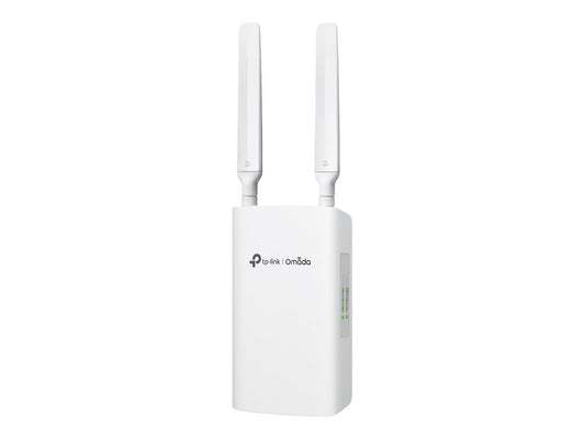 TP-LINK Omada 4G+Cat6 AX3000 Outdoor/Indoor Gateway 3x Gigabit WAN/LAN Port 1 Nano SIM slot 4G+ Cat6 802.3bt/at/af 1 Ports PoE IN