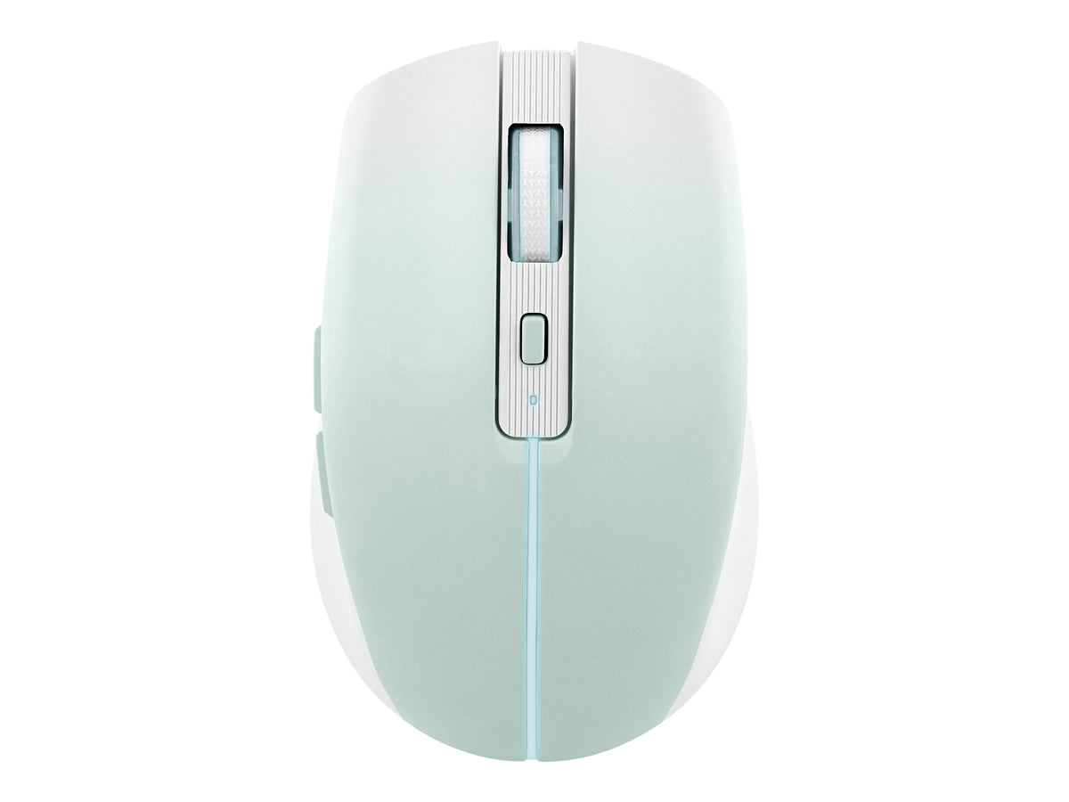 TNB GRADIENT - Dual connect rechargeable colorful wireless mouse - blue