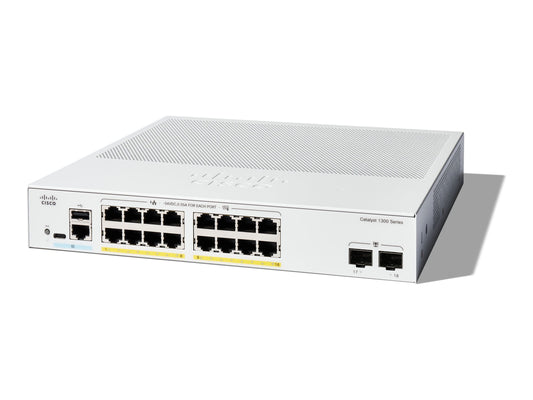 CISCO Catalyst 1300 16-port GE PoE 2x1G SFP