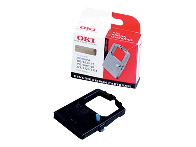 OKI MICROLINE 182 280 320 321 3320 3321 ruban encreur noir 3.000.000 caractères pack de 1