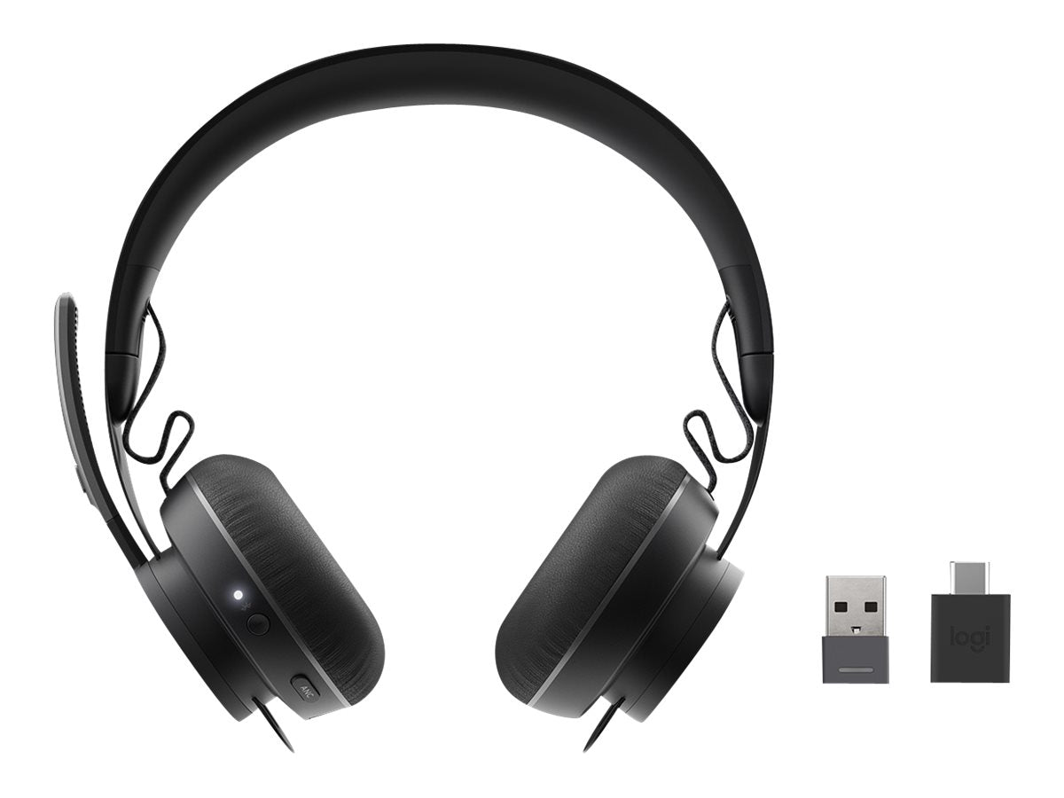 Logitech Zone Casque Sans fil Arceau Bureau/Centre d'appels Bluetooth Graphite