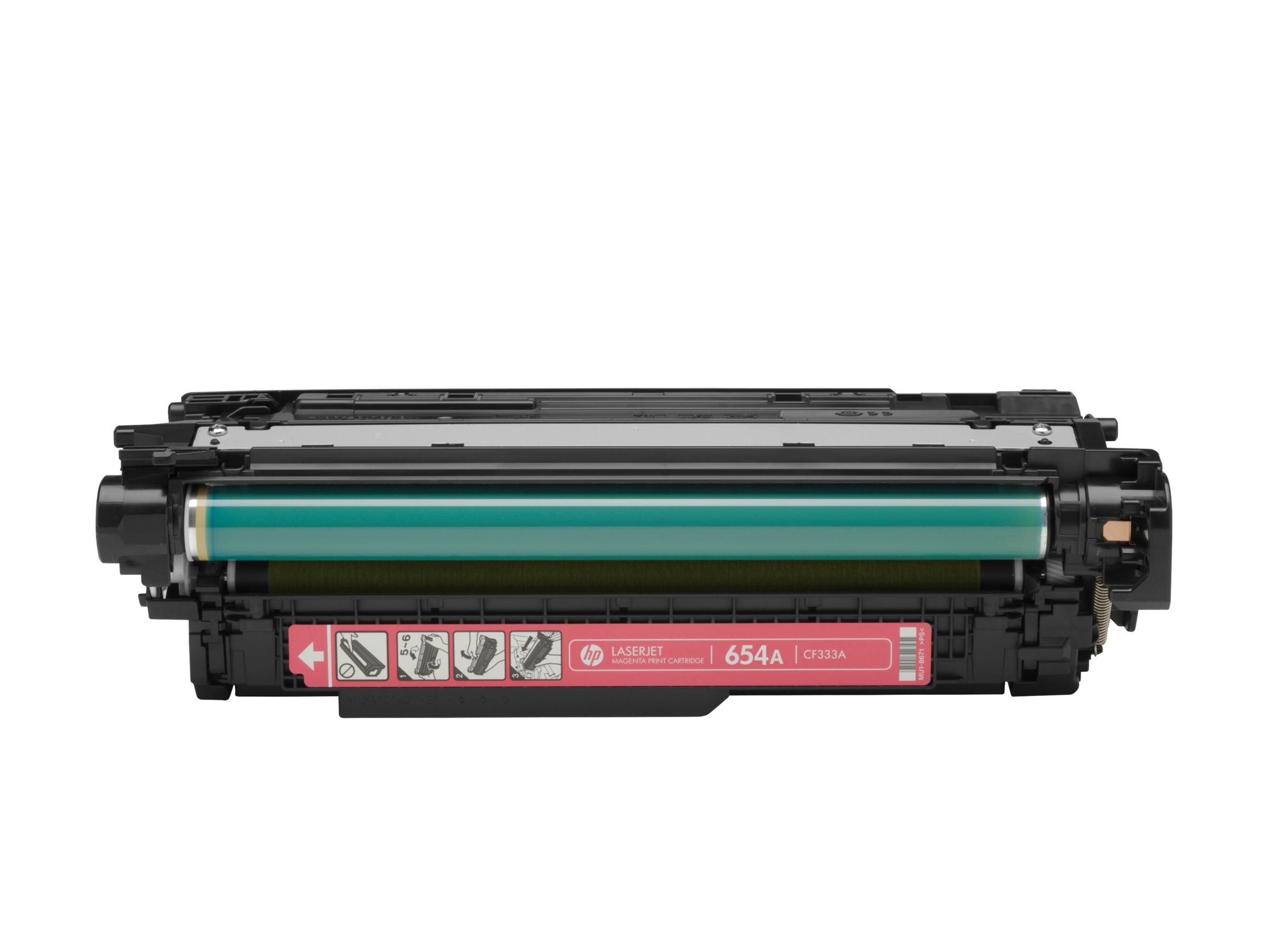 HP 654A original Toner cartridge CF333A magenta standard capacity 15.000 pages 1-pack