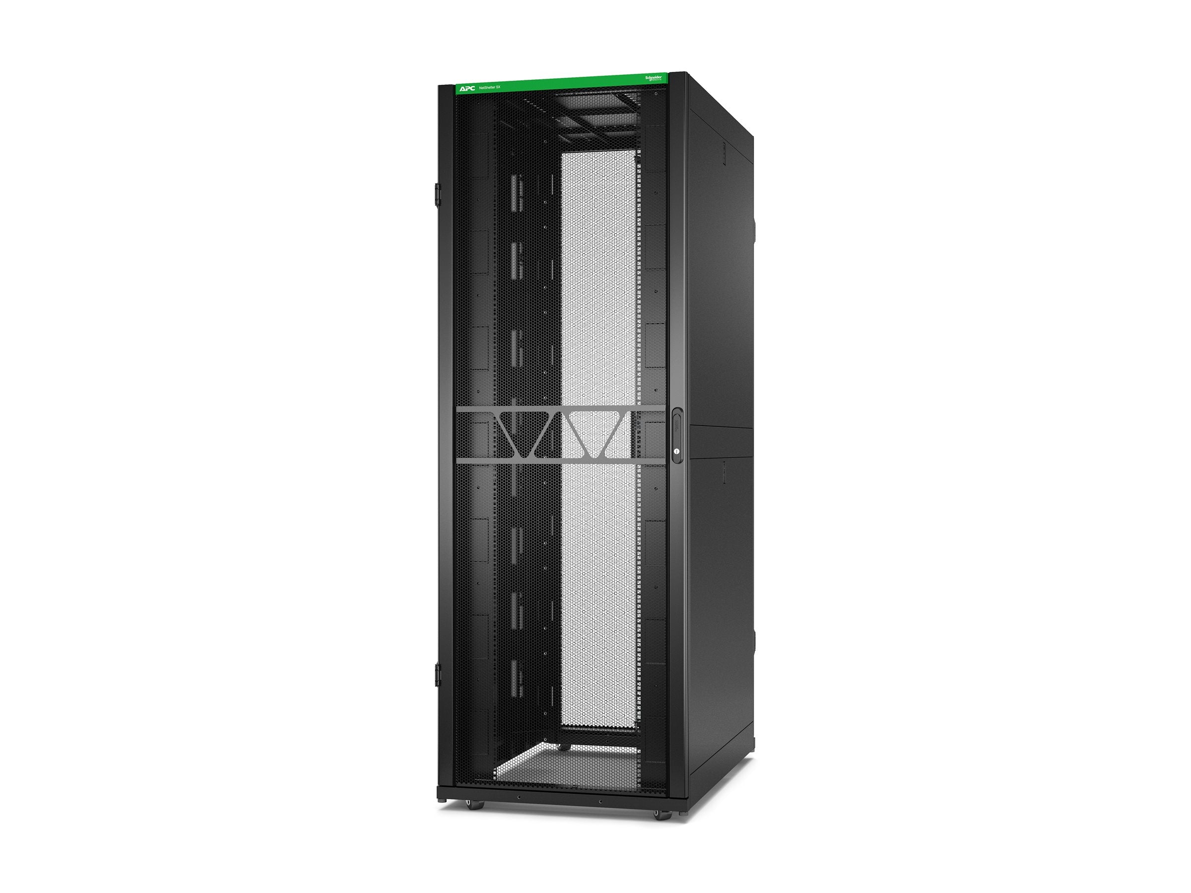 APC NetShelter SX Gen 2 Rack cabinet 2258H x 800W x 1200D mm with Sides floor-standing Black 48U 19 TAA Compliant