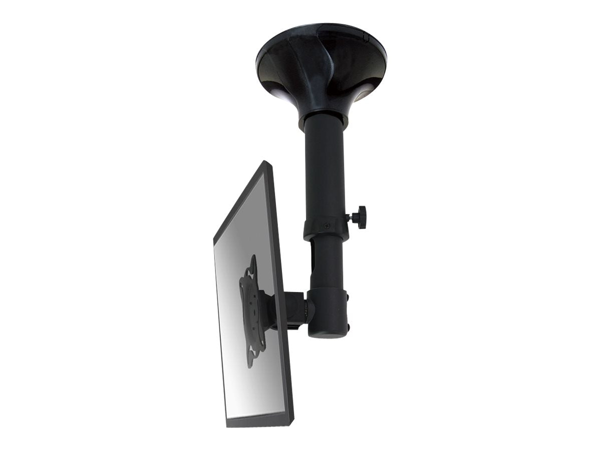 NEOMOUNTS FPMA-C025BLACK Support de plafond pour écran de 10-30p - h 37-47 cm - inclinable