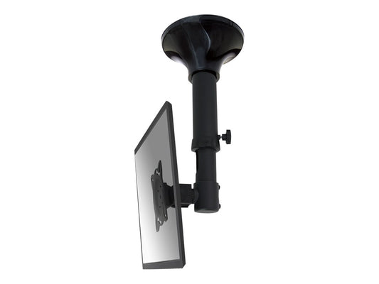 NEOMOUNTS FPMA-C025BLACK Support de plafond pour écran de 10-30p - h 37-47 cm - inclinable