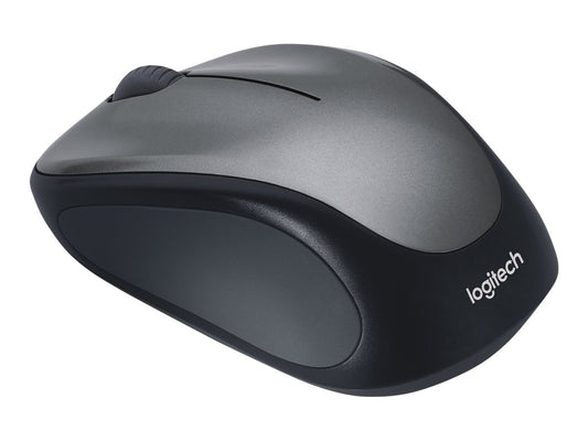LOGITECH M235 Mouse right-handed optical wireless 2.4 GHz USB wireless receiver grey