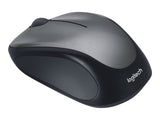 LOGITECH M235 Mouse right-handed optical wireless 2.4 GHz USB wireless receiver grey