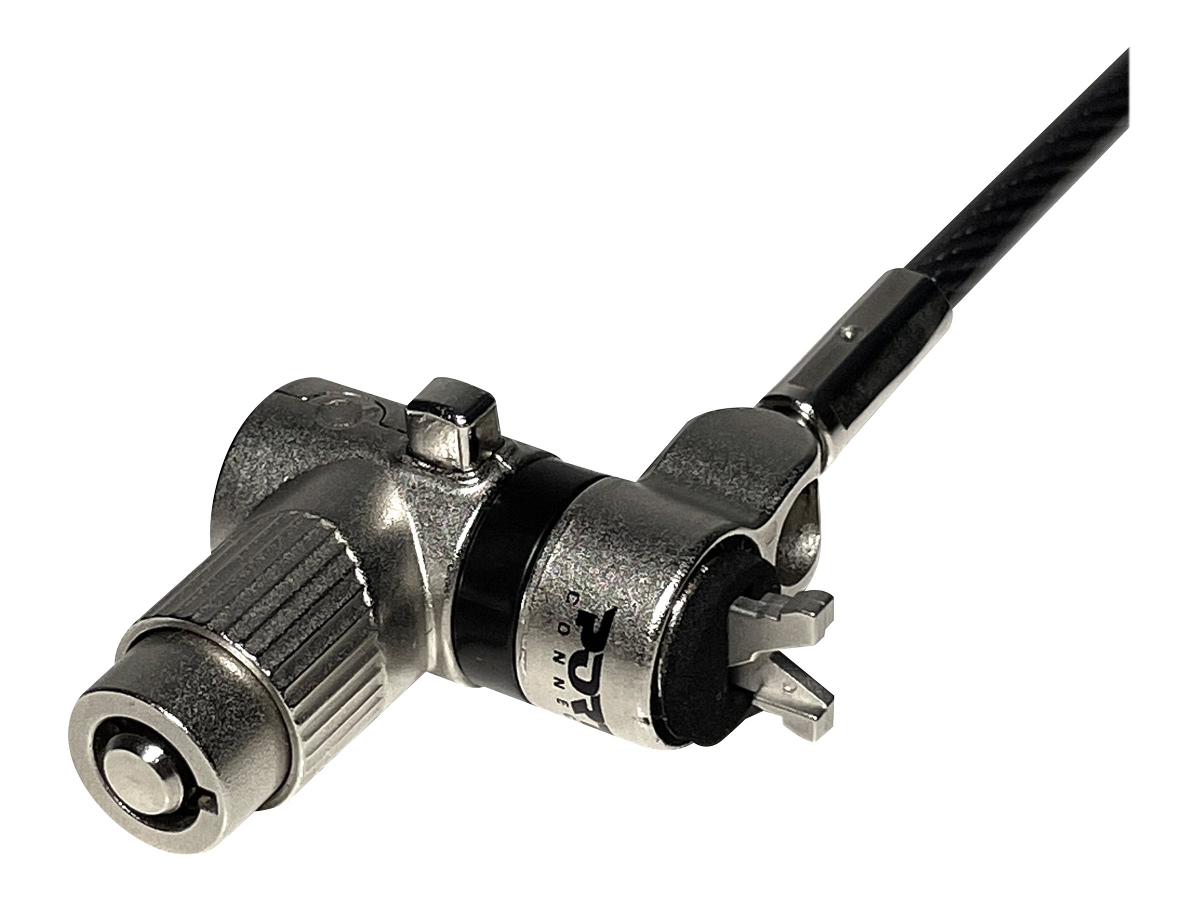 PORT DESIGNS Keyed Switchable Security Cable Lock All in one K-Lock/Noble Wedge/Nano