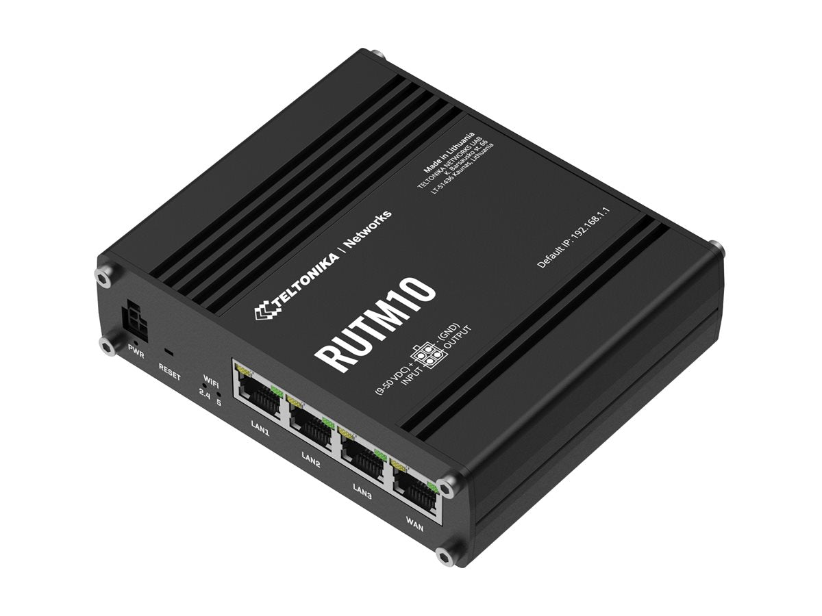 TELTONIKA NETWORKS RUTM10 kabelgebundener 4x RJ45-Ports WiFi router