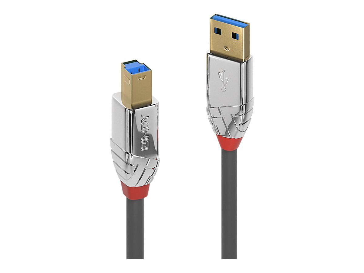LINDY 0.5m USB 3.0 Type A/B Cable Cromo Line 5Gbit/s