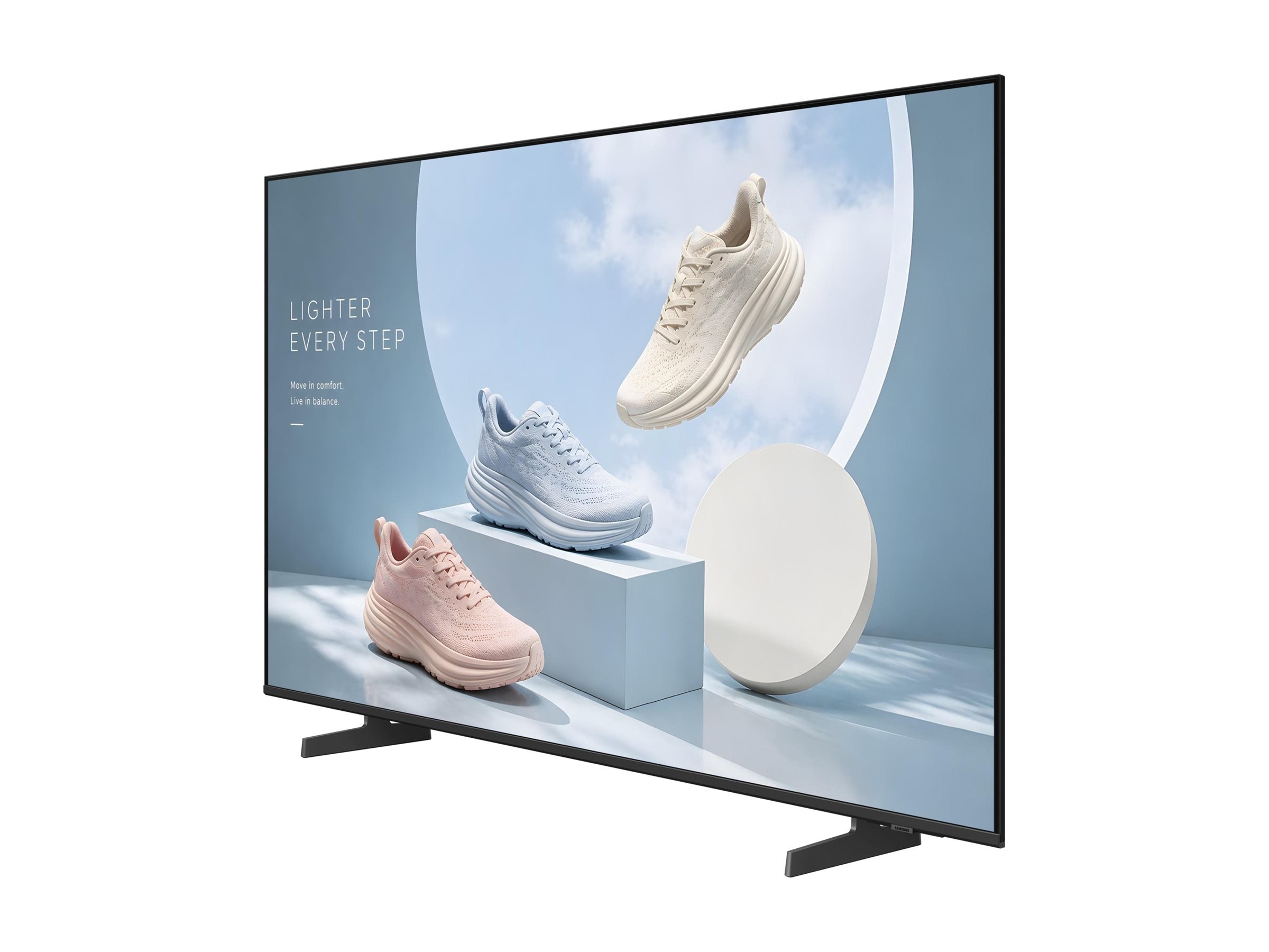 SAMSUNG BE43HX-H 43p Non-tactile UHD 4K 3840x2160 16:9 300nit 16/7 Tuner Biz TV App Tizen 8.0 HP 2x10W 3 ans