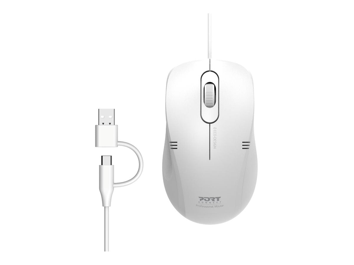 PORT DESIGNS Mouse Office Budget Pro White