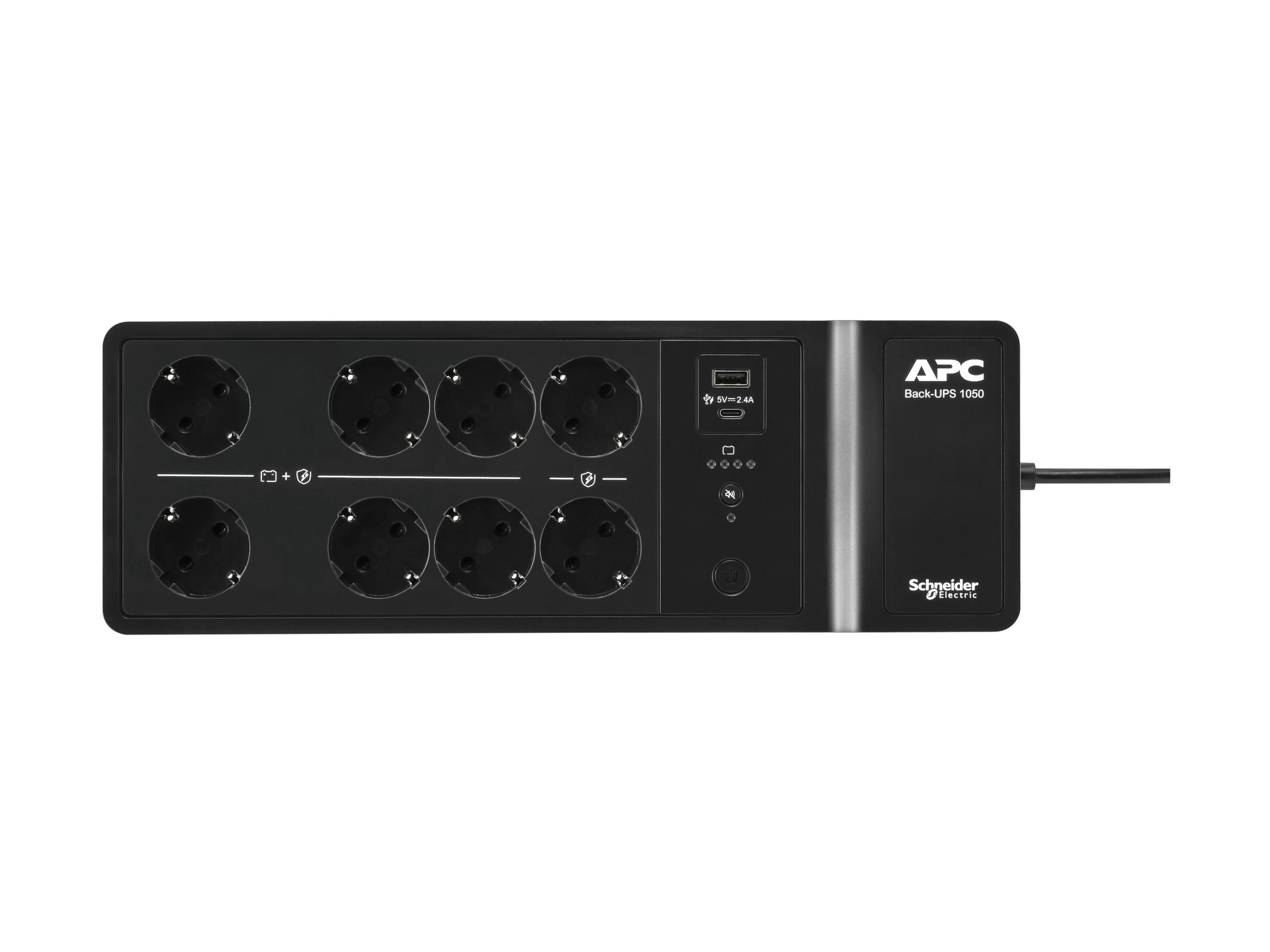 APC Back-UPS UPS wall mountable / surface mountable AC 230V 600Watt 1050VA output connectors 10