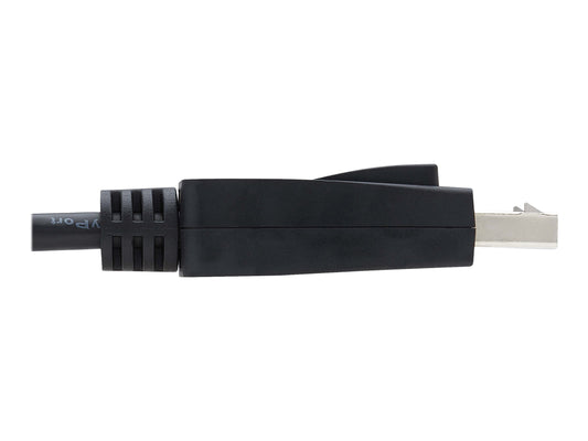 EATON TRIPPLITE DisplayPort 1.4 Cable M/M - UHD 8K HDR 4:2:0 HDCP 2.2 Latching Connectors Black 6ft.