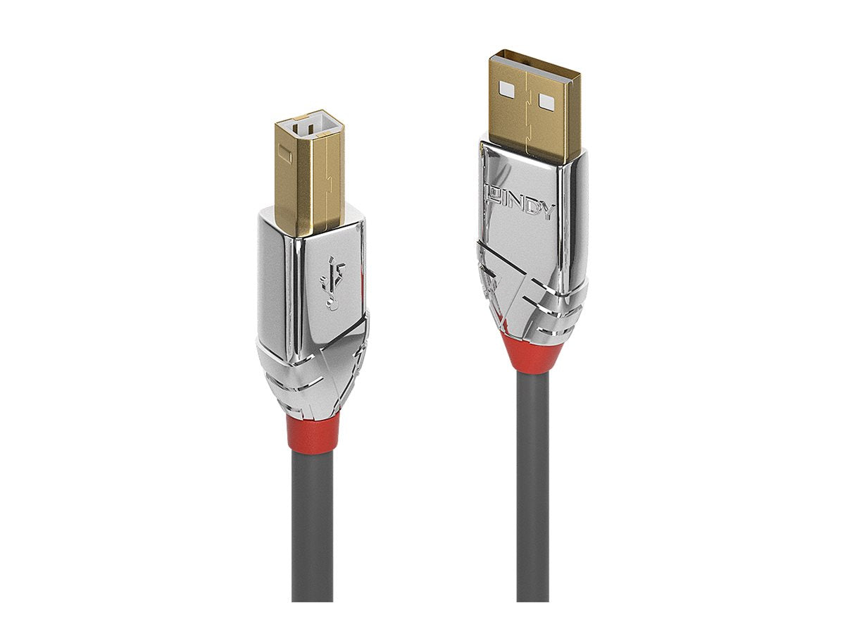 LINDY 3m USB 2.0 Type A/B Cable Cromo Line 480Mbit/s